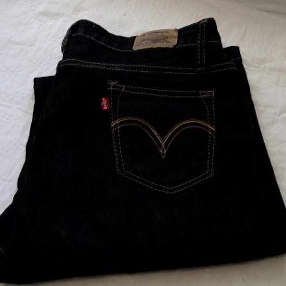 Levi's Denim - LEVI'S 550 Bootcut Womens Jean, Black W15 L32
